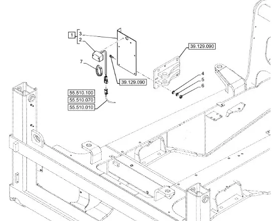 87387257 - Лампа освещения номерного